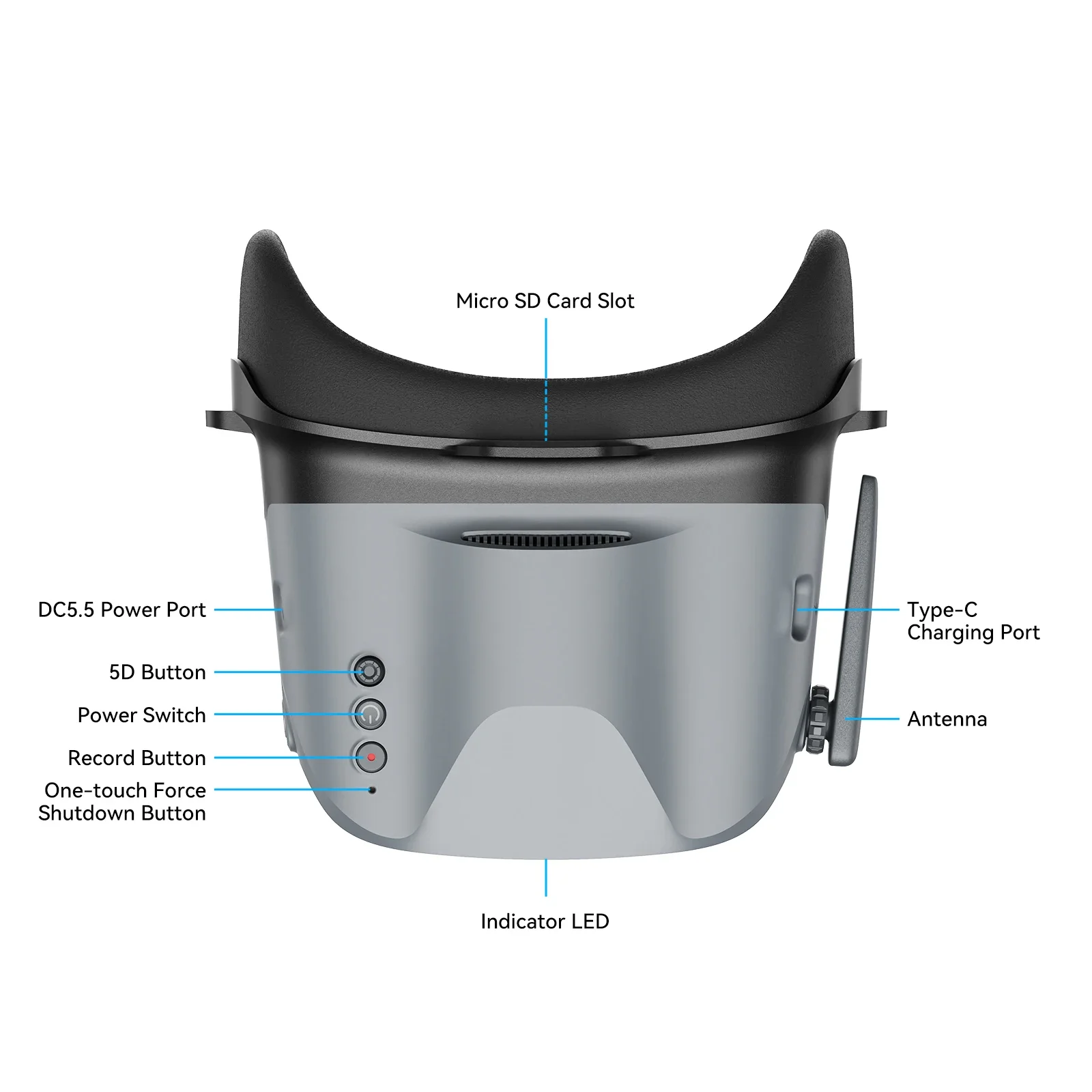 نظارات طائرات بدون طيار BETAFP - مراجعة Skyzone Sky04O Pro Fpv Goggles وسعره