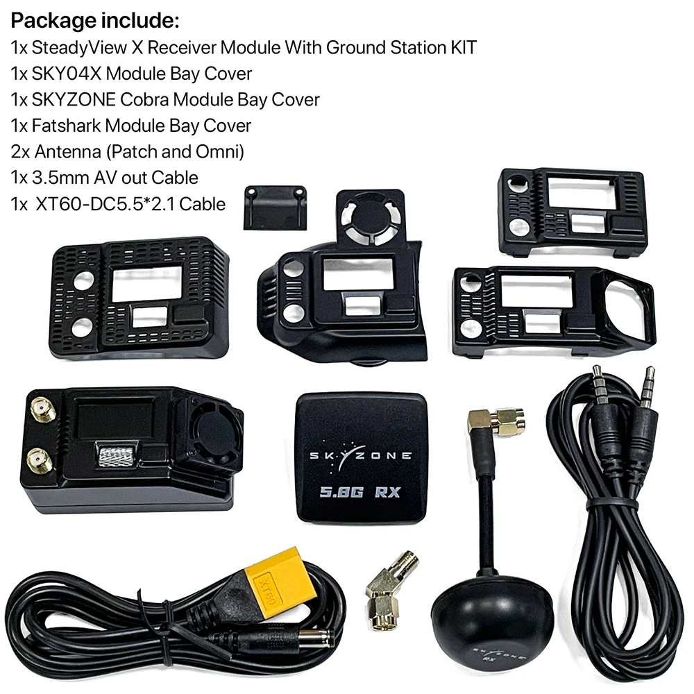 SKYZONE Steadyview X 5/5.8G وح - مراجعة Skyzone Steadyview X Receiver Module وسعره